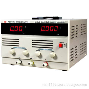 1500W 50V 30A & 2500W 50V 50A & 5000W 50V 100A Variable Single Channel Switching DC Power Supply with CE & RoHS (MCH-K5030D & MCH-K5050D & MCH-K50100D)